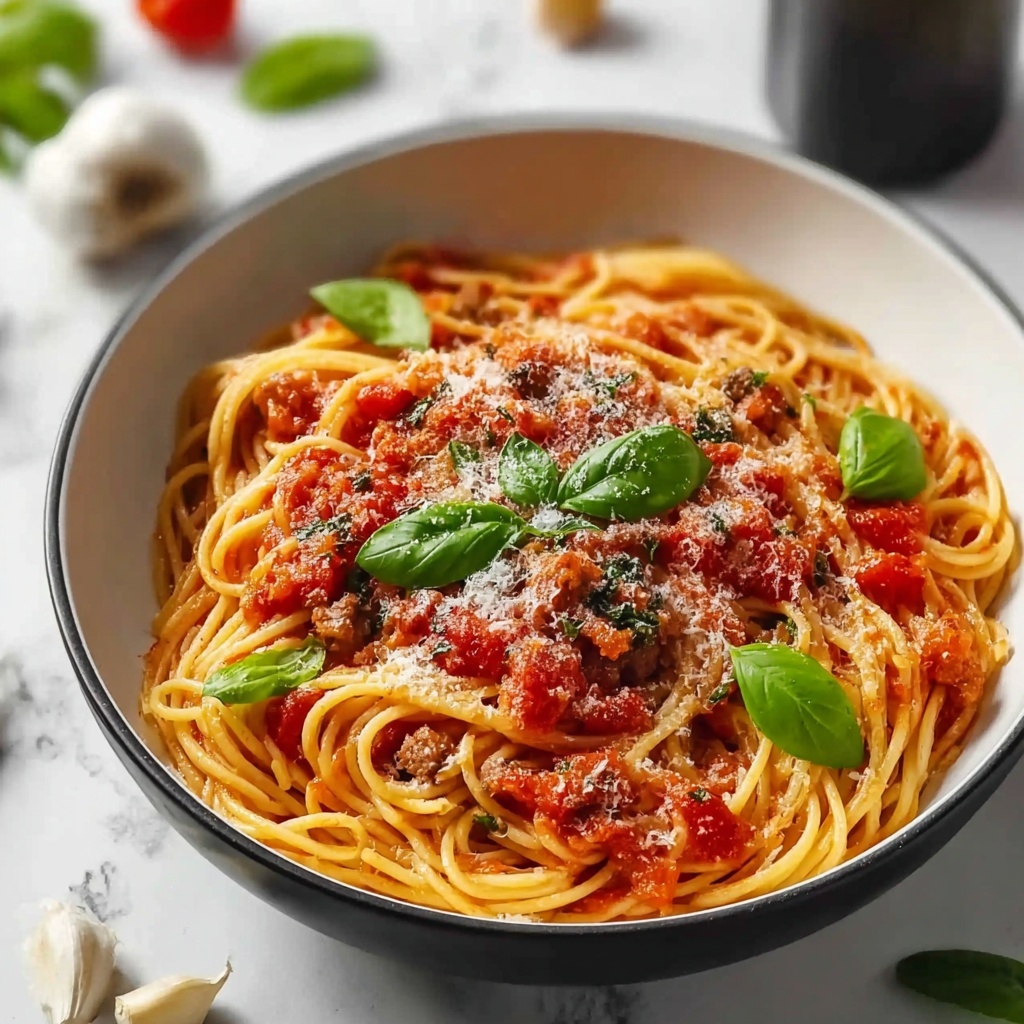 One Pot Spaghetti Recipe - Recipe Image