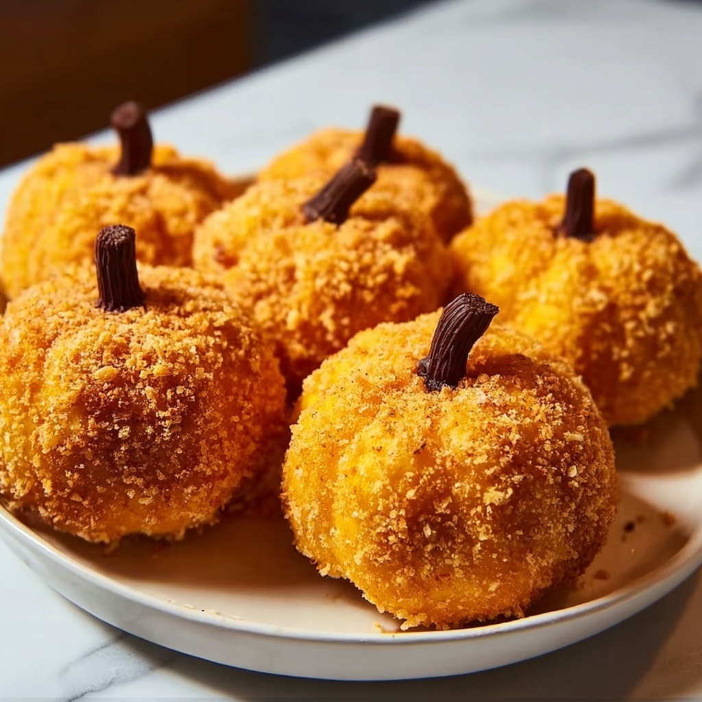 Baked Pumpkin Arancini (Risotto Balls) Recipe - Recipe Image