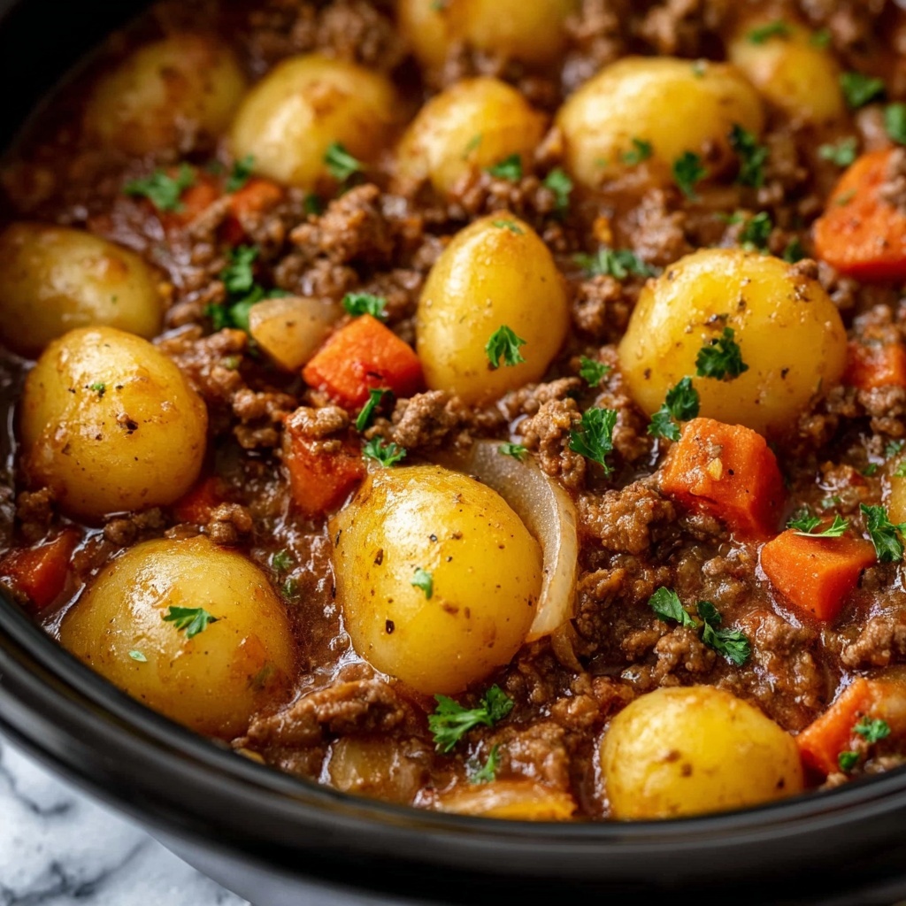 Cowboy Casserole in the Slow Cooker Recipe - Recipe Image