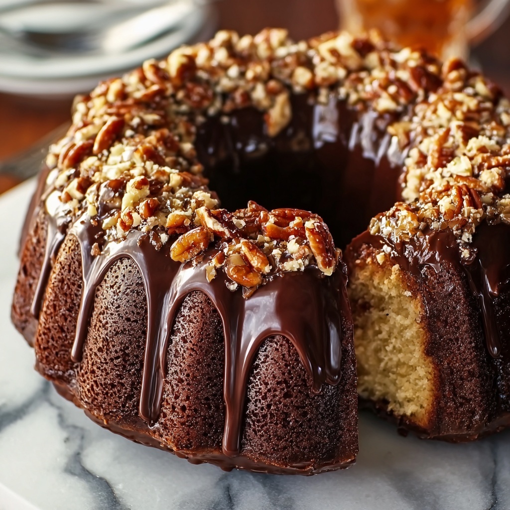 Easy Butterfinger Bundt Cake Recipe - Recipe Image