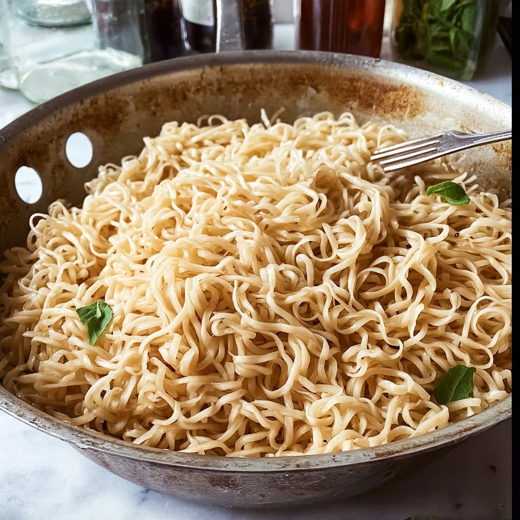 Easy One Pan Buttered Noodles Recipe - Recipe Image