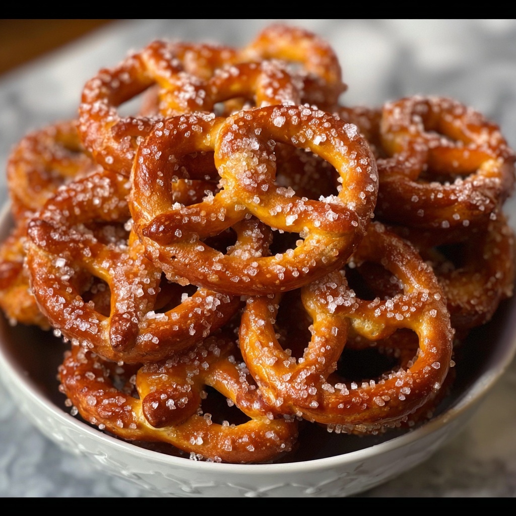 Butter Toffee Pretzels Recipe - Recipe Image