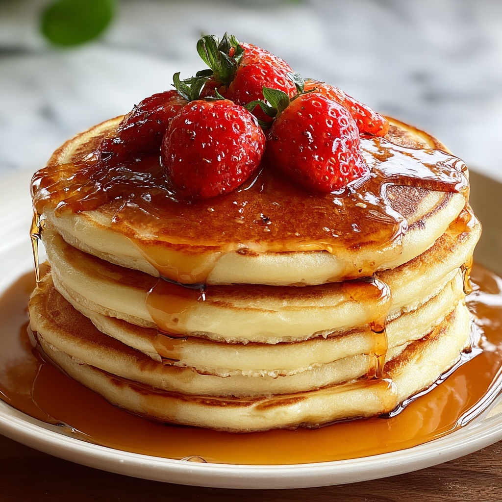 Best Fluffy Pancakes Recipe - Recipe Image