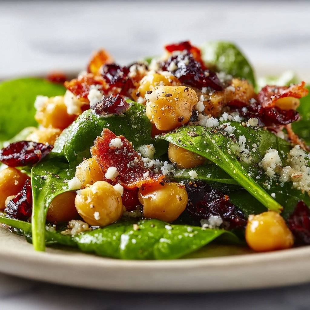 Cranberry Walnut Chickpea Salad with Orange Vinaigrette Recipe - Recipe Image