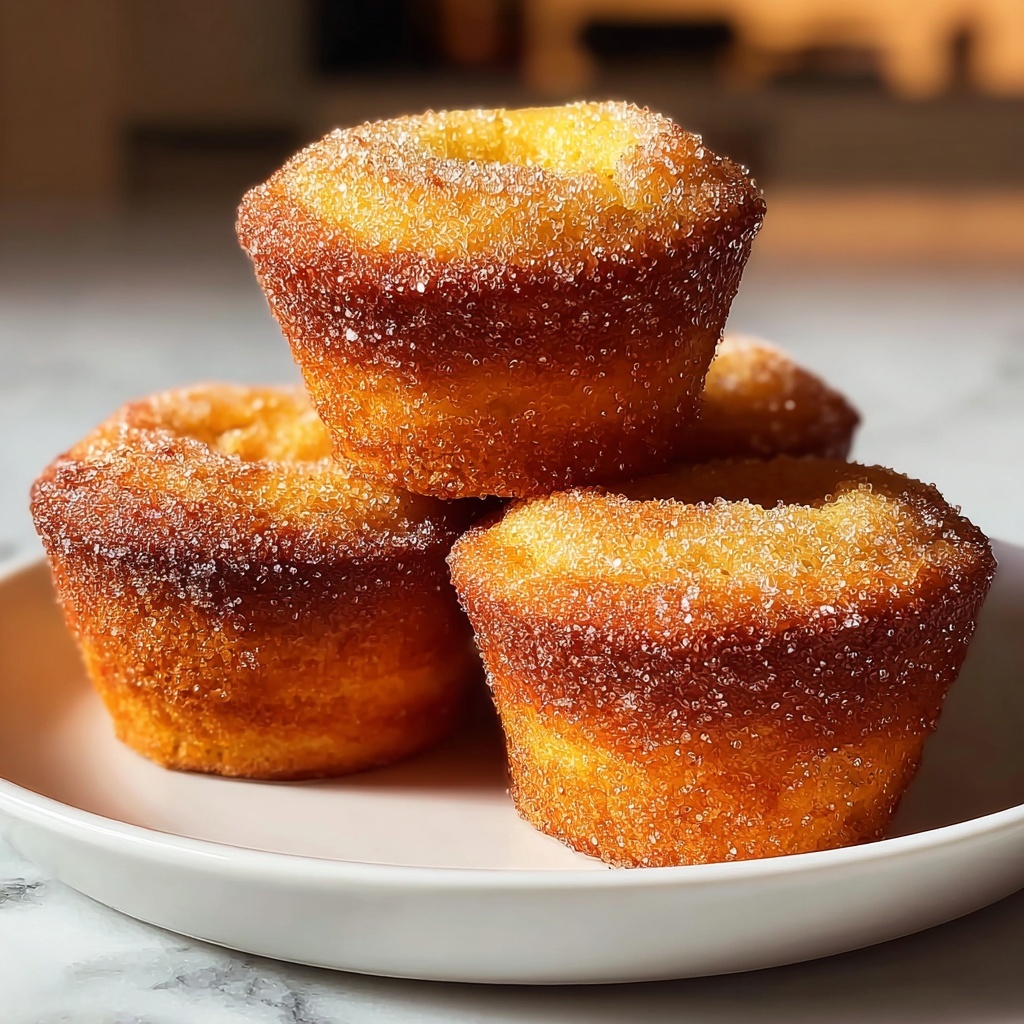 Keto Mini Cinnamon Sugar Muffins Recipe - Recipe Image