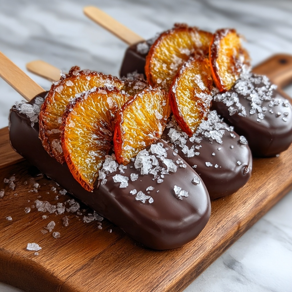 Candied Orange Hot Chocolate Stirrers Recipe - Recipe Image