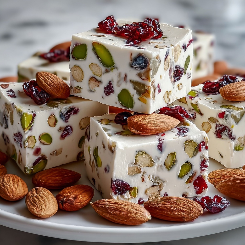 Pistachio Nougat Candy Recipe - Recipe Image