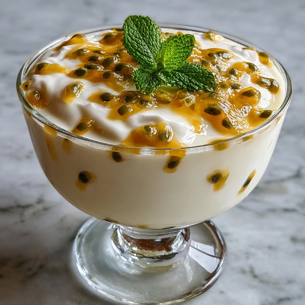 Passionfruit Mousse Recipe - Recipe Image