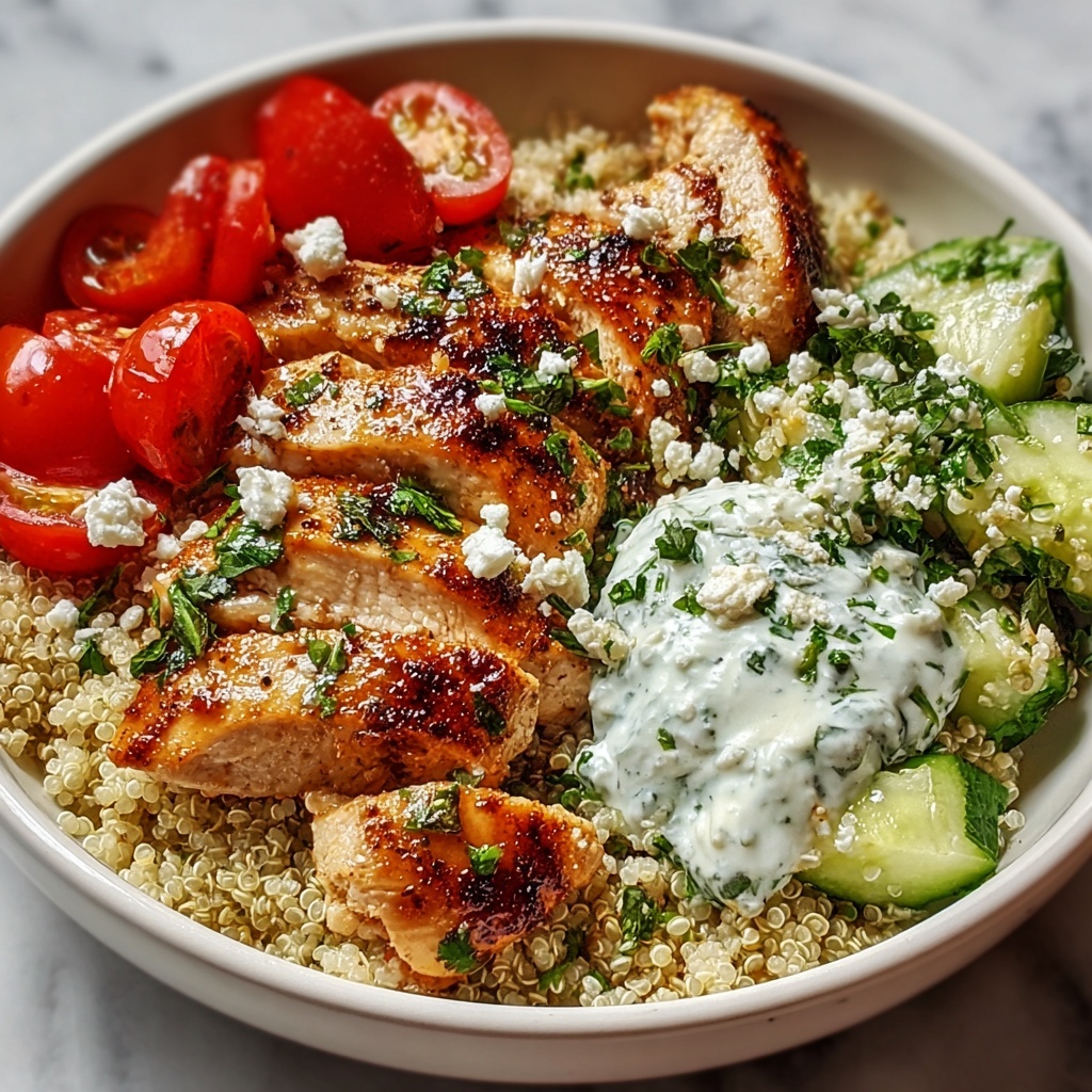 Greek Chicken Power Bowl Recipe - Recipe Image