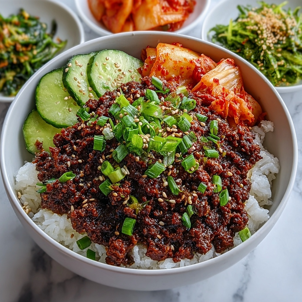 Korean Beef Bowl Gochujang Recipe - Recipe Image