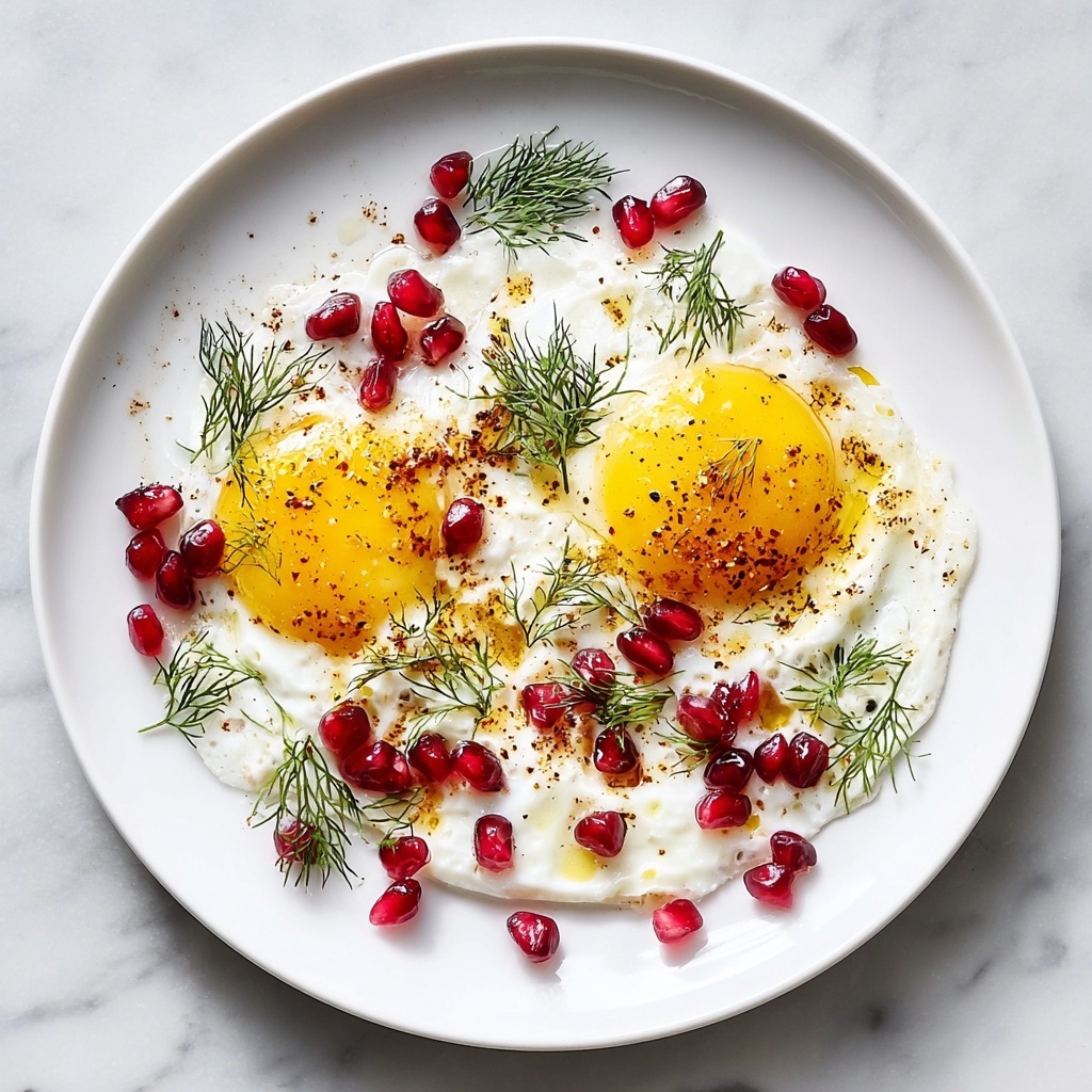 Çılbır with Sumac, Pomegranate, and Yogurt Recipe - Recipe Image