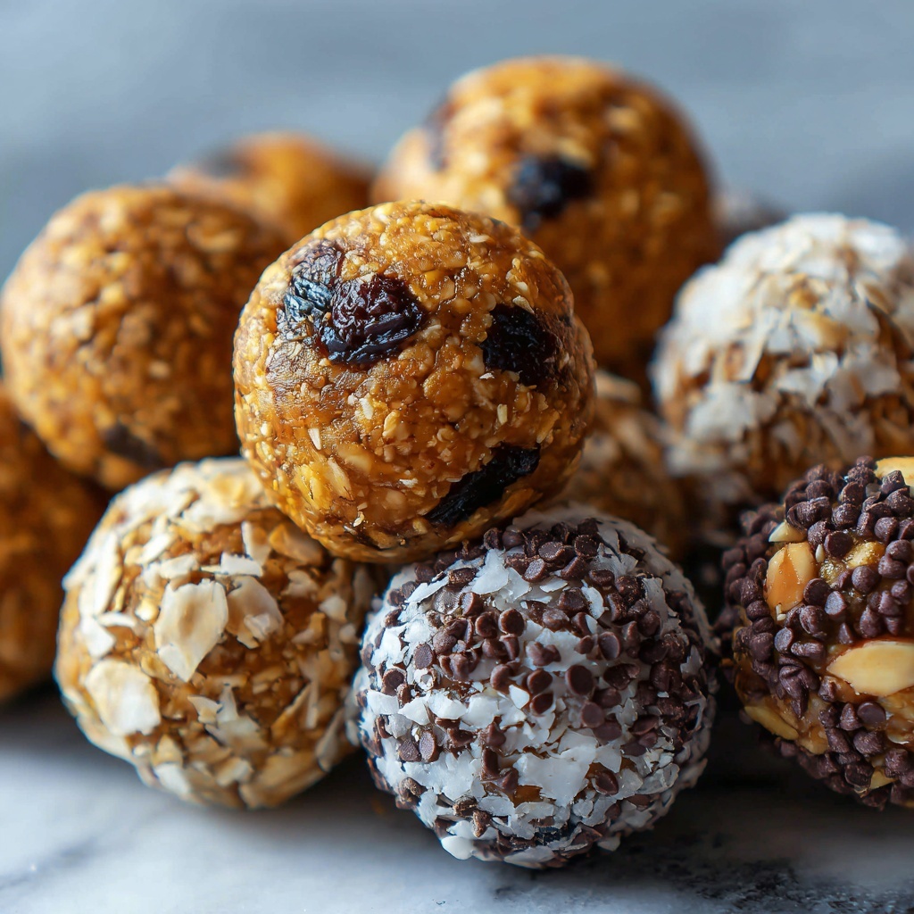 Healthy Energy Bites Recipe - Recipe Image