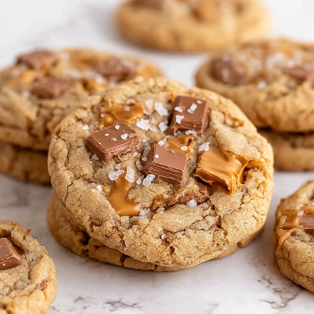 Chewy Peanut Butter Butterfinger Cookies Recipe - Recipe Image