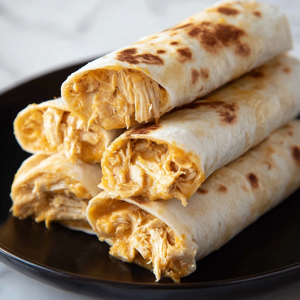 Baked Chicken Flautas Recipe - Recipe Image