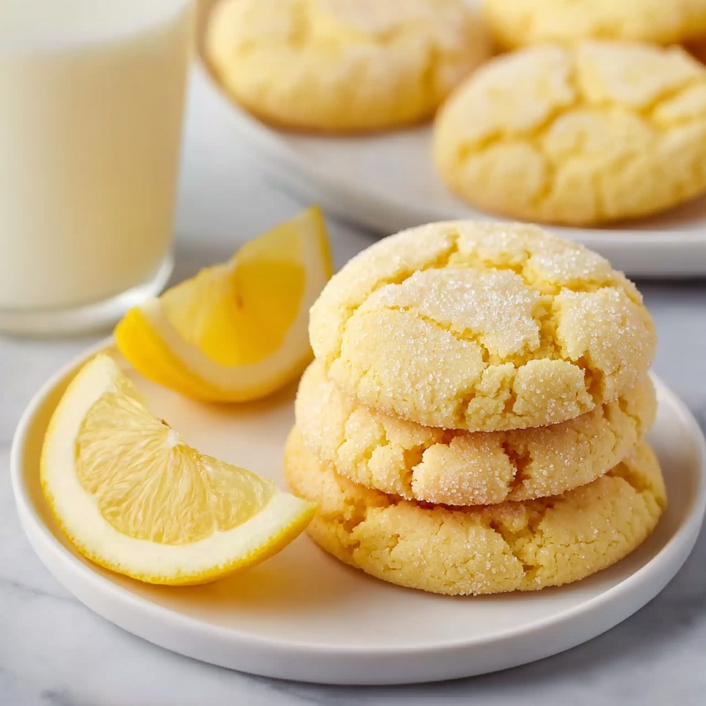 Lemon Sugar Cookies Recipe - Recipe Image
