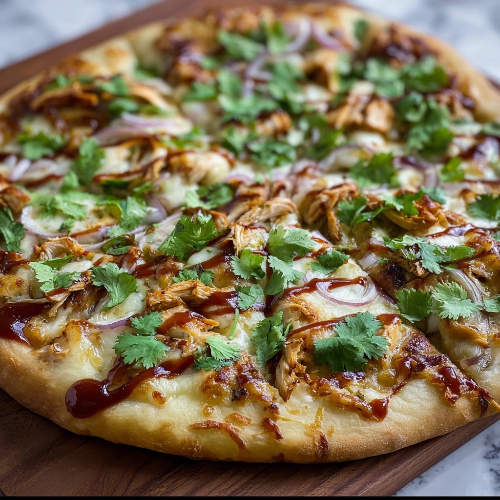 BBQ Chicken Pizza Delight Recipe - Recipe Image