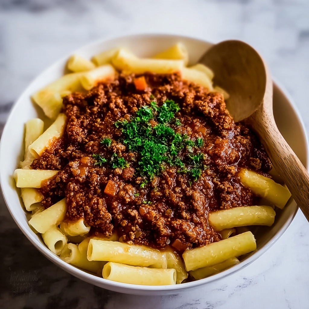 Homemade Bolognese Sauce Recipe - Recipe Image