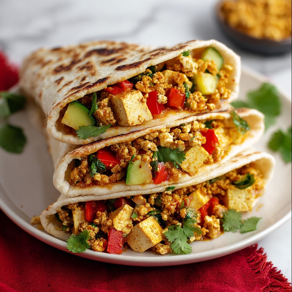 Vegan Breakfast Burritos Recipe - Recipe Image