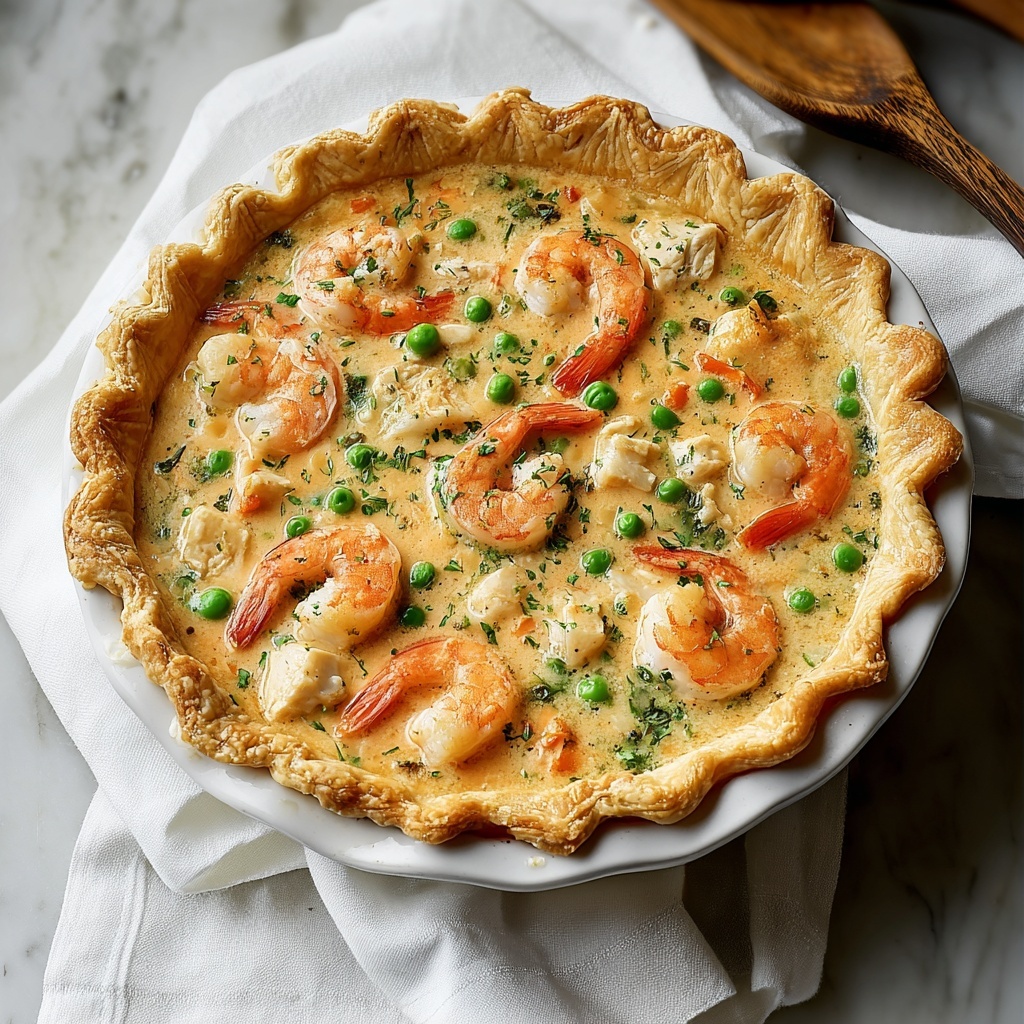 Cajun Seafood Pot Pie Recipe - Recipe Image