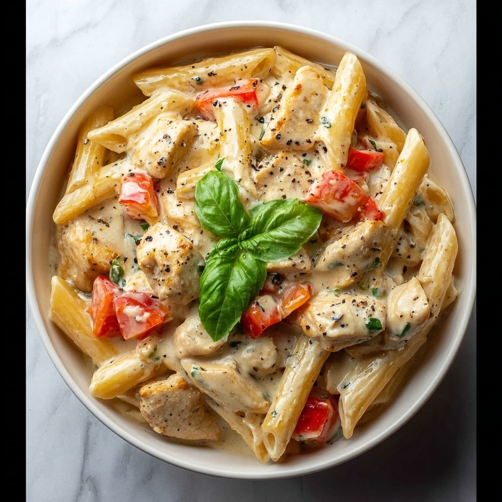 Creamy Italian Chicken Pasta Recipe - Recipe Image