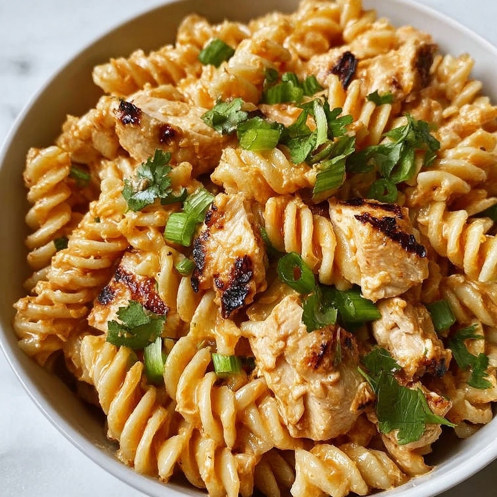 Buffalo Chicken Pasta Salad Recipe - Recipe Image