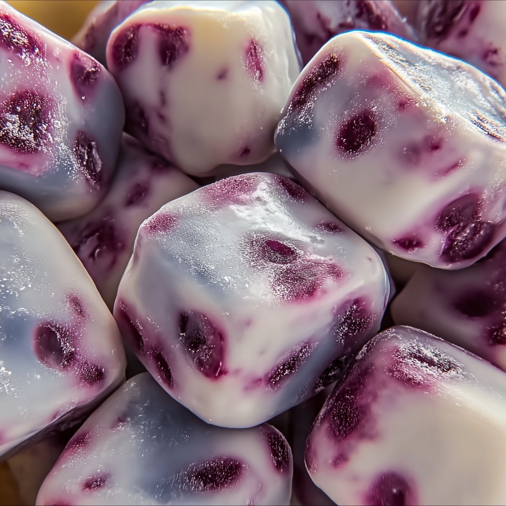 Frozen Yogurt-Dipped Blueberries Recipe - Recipe Image