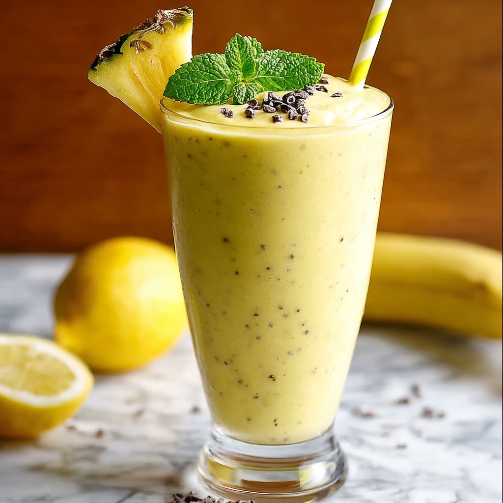Tropical Fruit Smoothie Recipe - Recipe Image