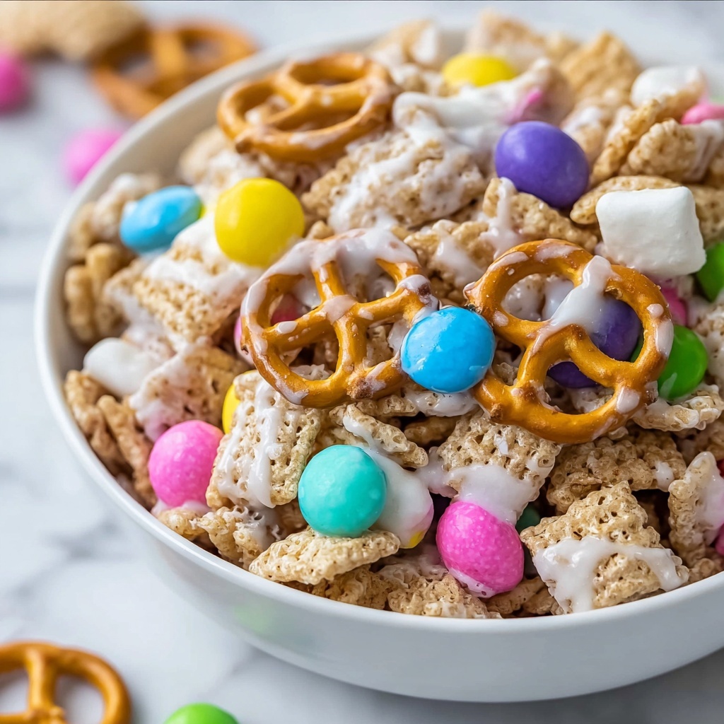 Bunny Bait: Sweet and Crunchy Easter Snack Mix Recipe - Recipe Image