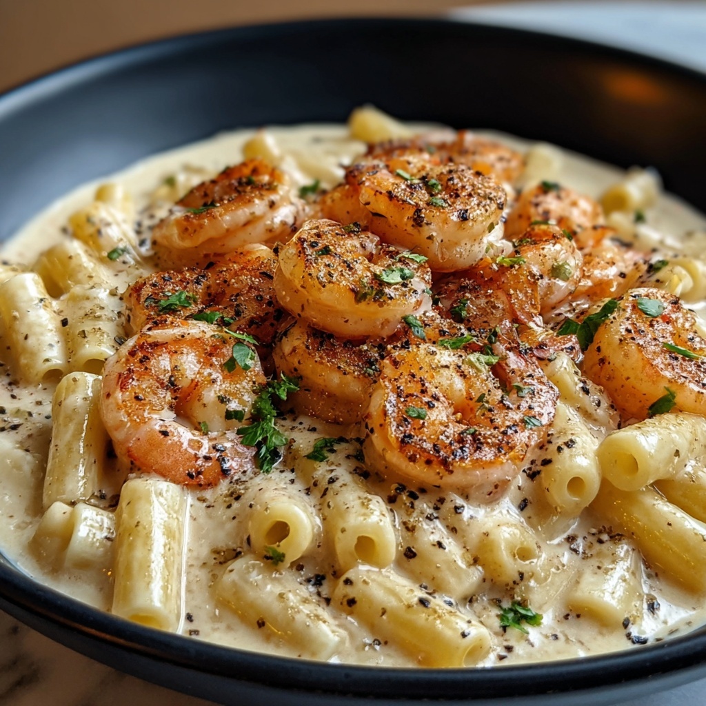 Creamy Cajun Shrimp and Chicken Pasta Recipe - Recipe Image