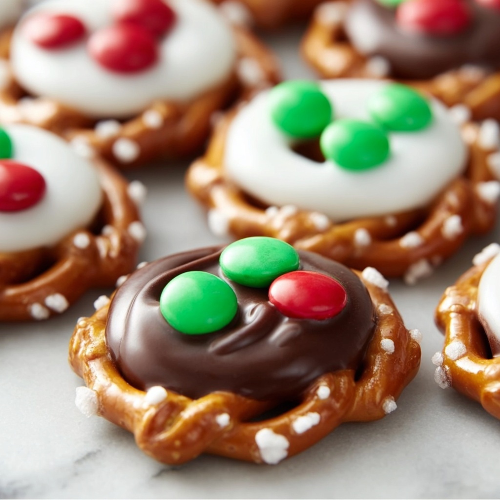 Christmas Pretzel Hugs Recipe - Recipe Image