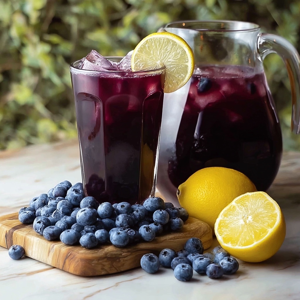 Blueberry Lemonade Recipe - Recipe Image