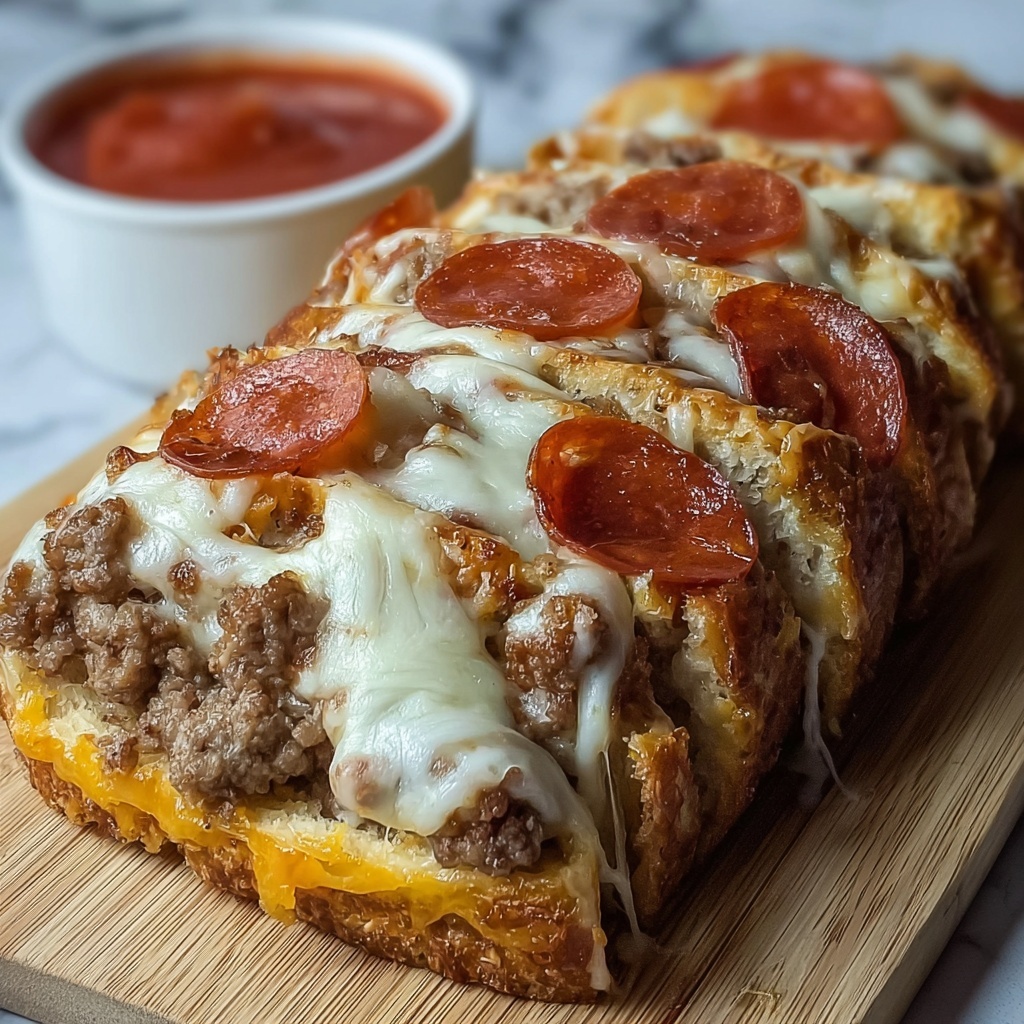 Boost Flavor with This Powerful Meat Lovers Pizza Bread Recipe - Recipe Image