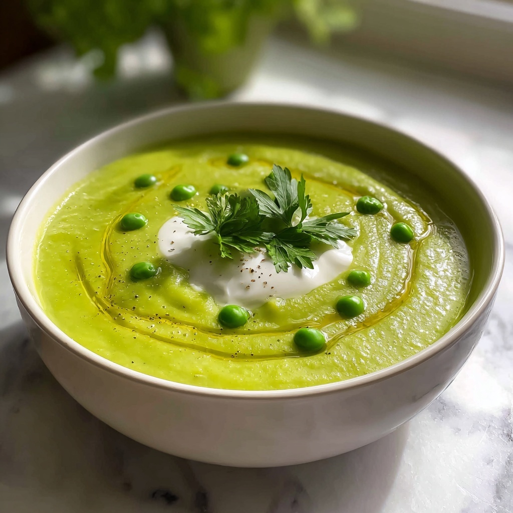 Asparagus and Pea Soup Recipe - Recipe Image