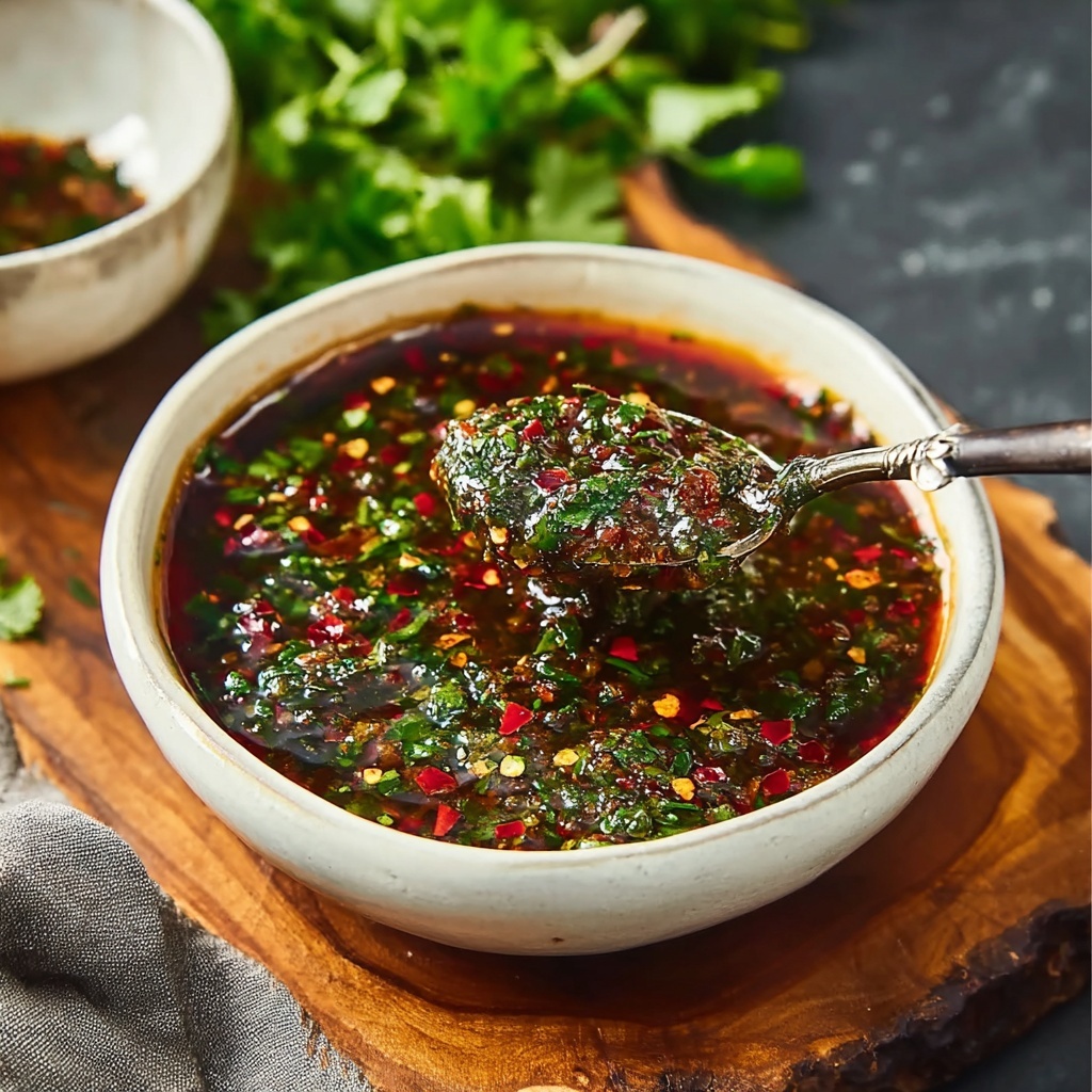 Red Chimichurri Sauce Recipe - Recipe Image