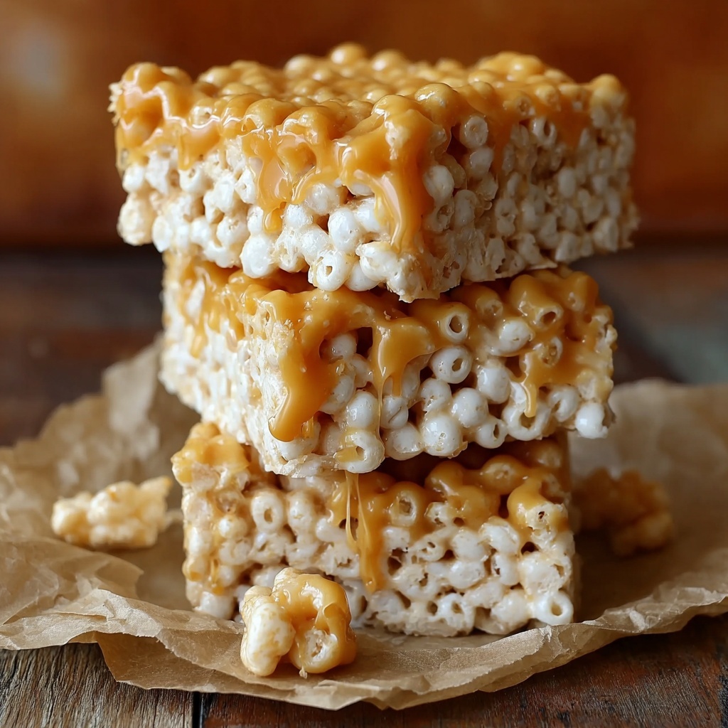 Brown Butter Dulce de Leche Rice Krispie Treats Recipe - Recipe Image