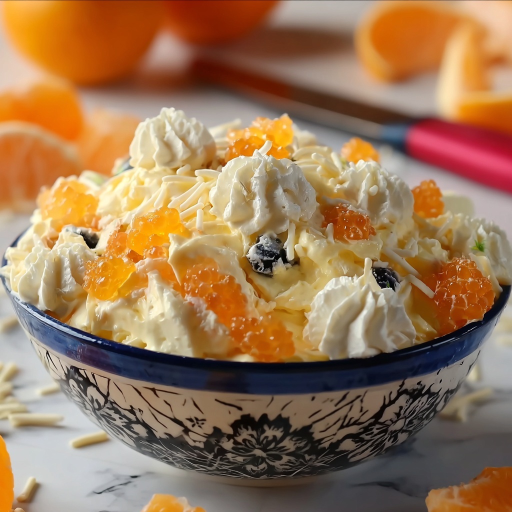 Orange Dreamsicle Salad Recipe - Recipe Image