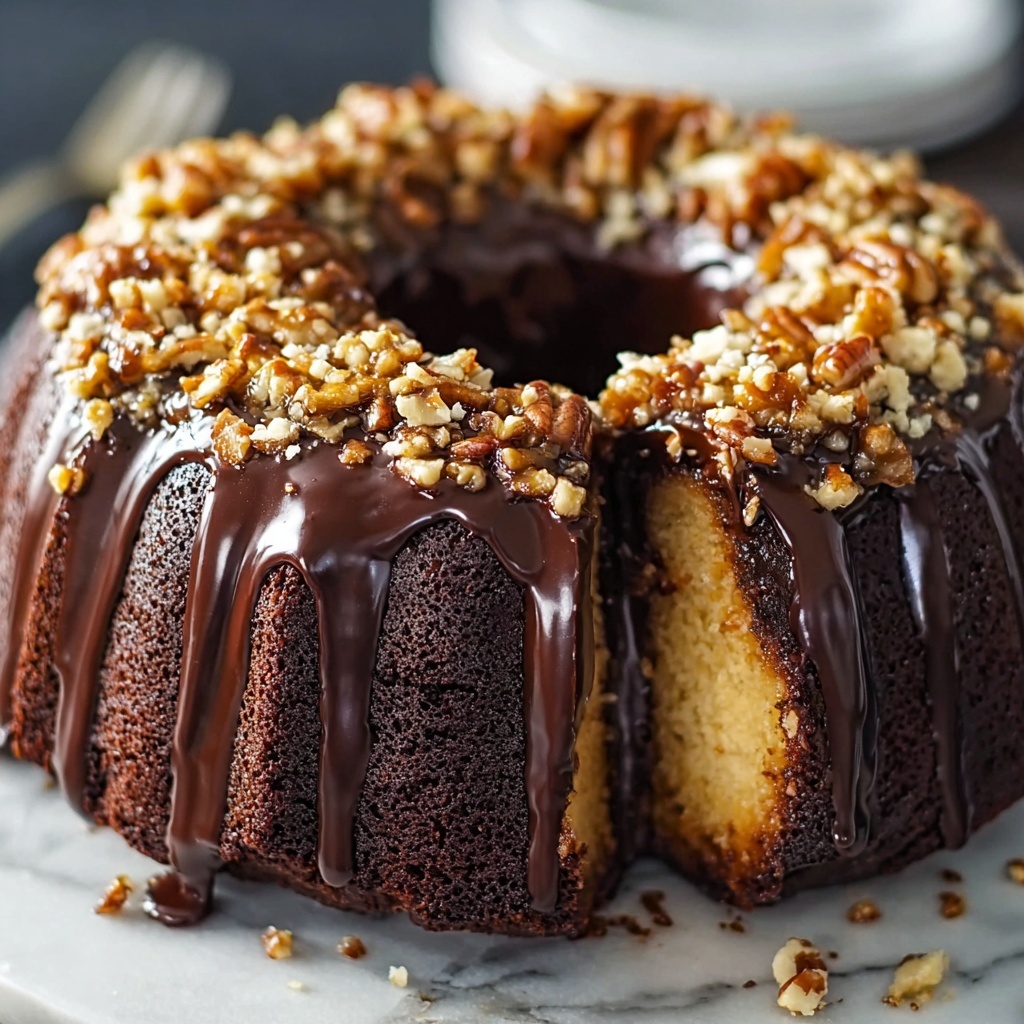 Easy Butterfinger Bundt Cake Recipe - Recipe Image