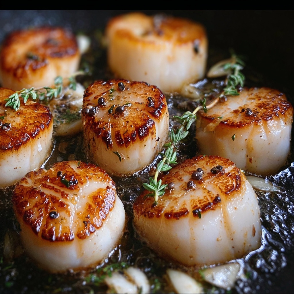 Brown Butter Scallops Recipe - Recipe Image