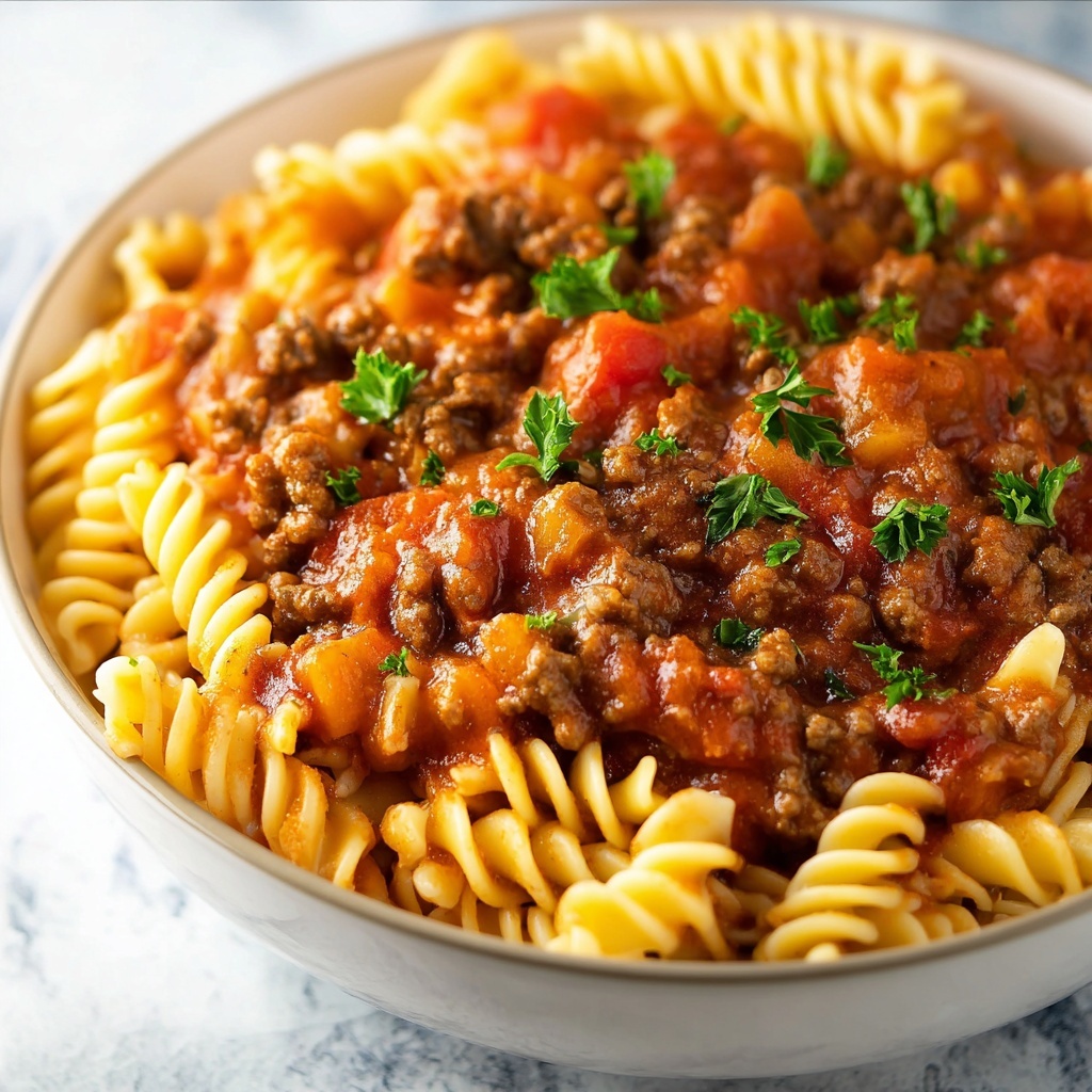 Creamy One-Pot Taco Pasta Recipe - Recipe Image