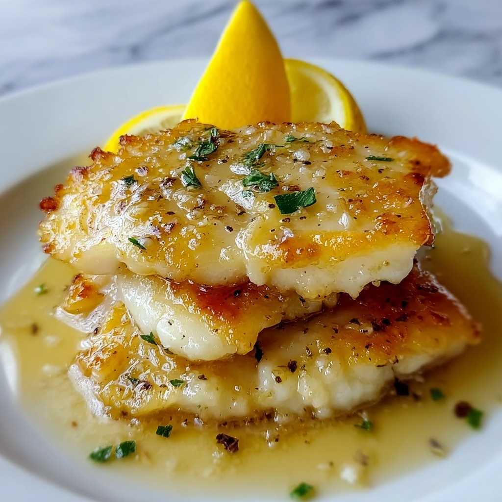 Pan-Fried Tilapia with Lemon Butter Sauce Recipe - Recipe Image