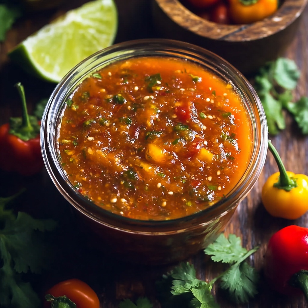 Roasted Mango Habanero Salsa Recipe - Recipe Image