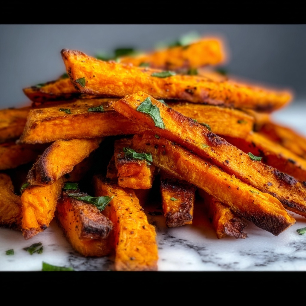 Baked Sweet Potato Fries Recipe - Recipe Image