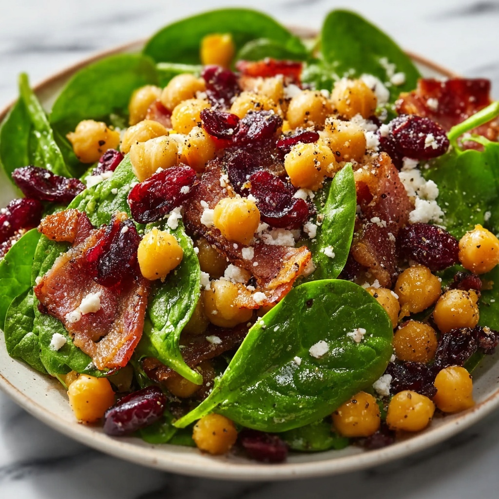 Cranberry Walnut Chickpea Salad with Orange Vinaigrette Recipe - Recipe Image