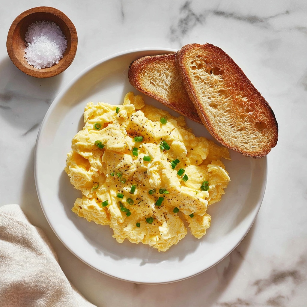 Microwave Scrambled Eggs Recipe - Recipe Image