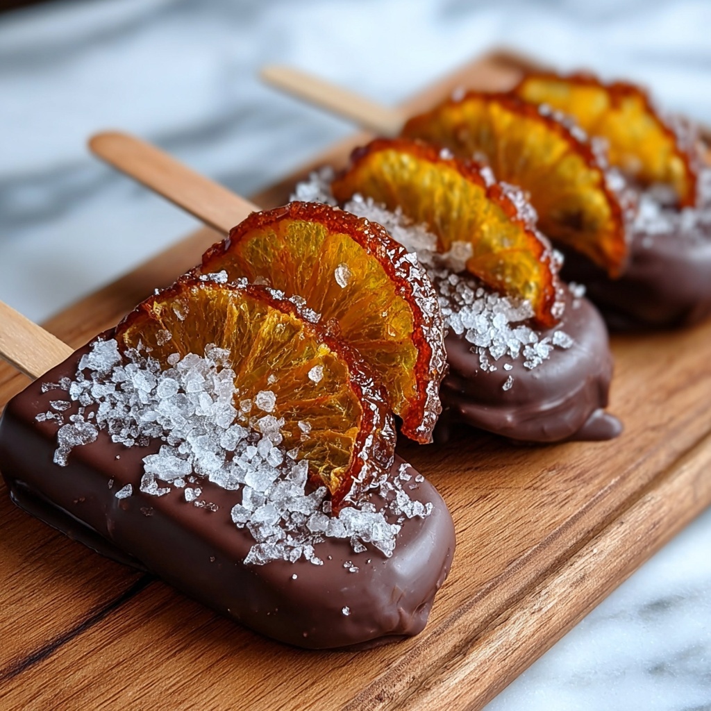 Candied Orange Hot Chocolate Stirrers Recipe - Recipe Image