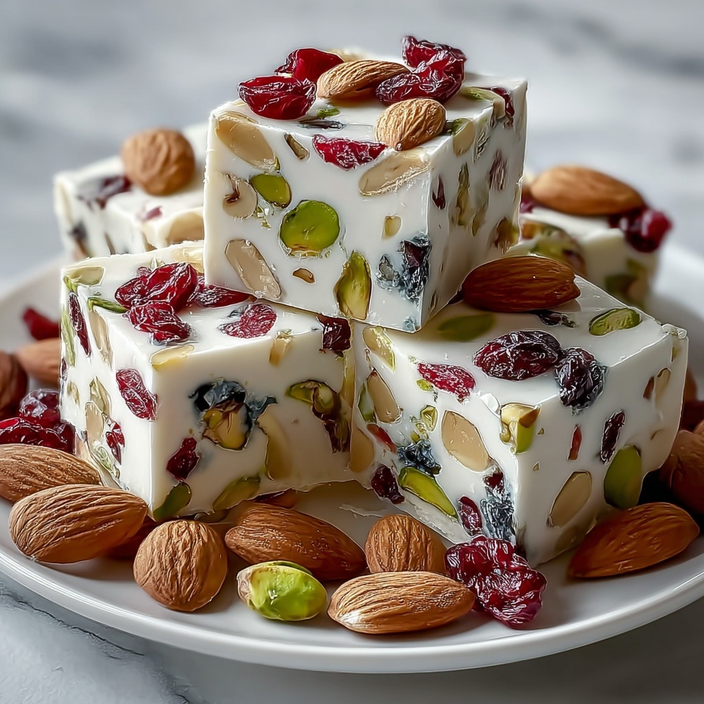 Pistachio Nougat Candy Recipe - Recipe Image