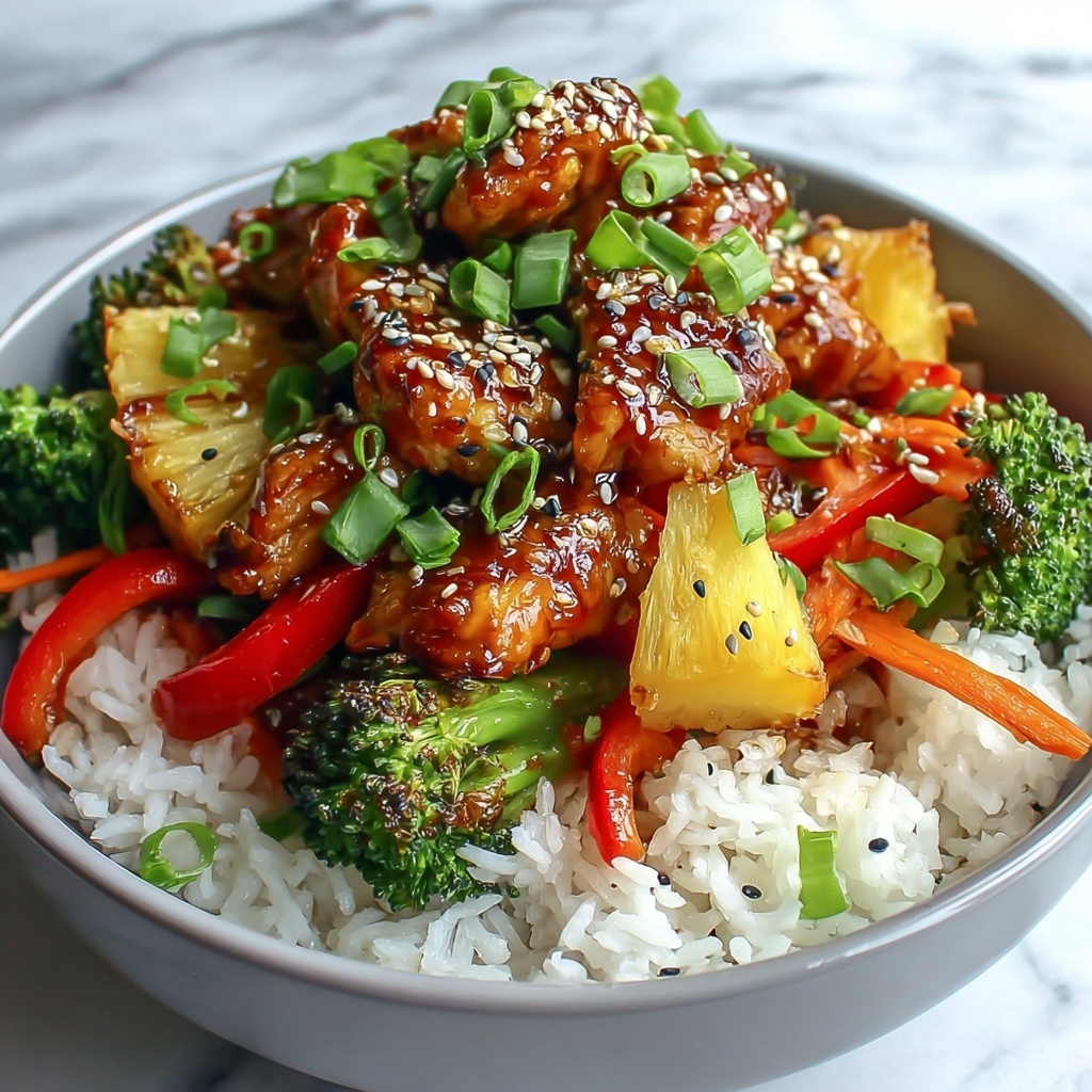 Teriyaki Chicken and Rice Bowl Recipe - Recipe Image