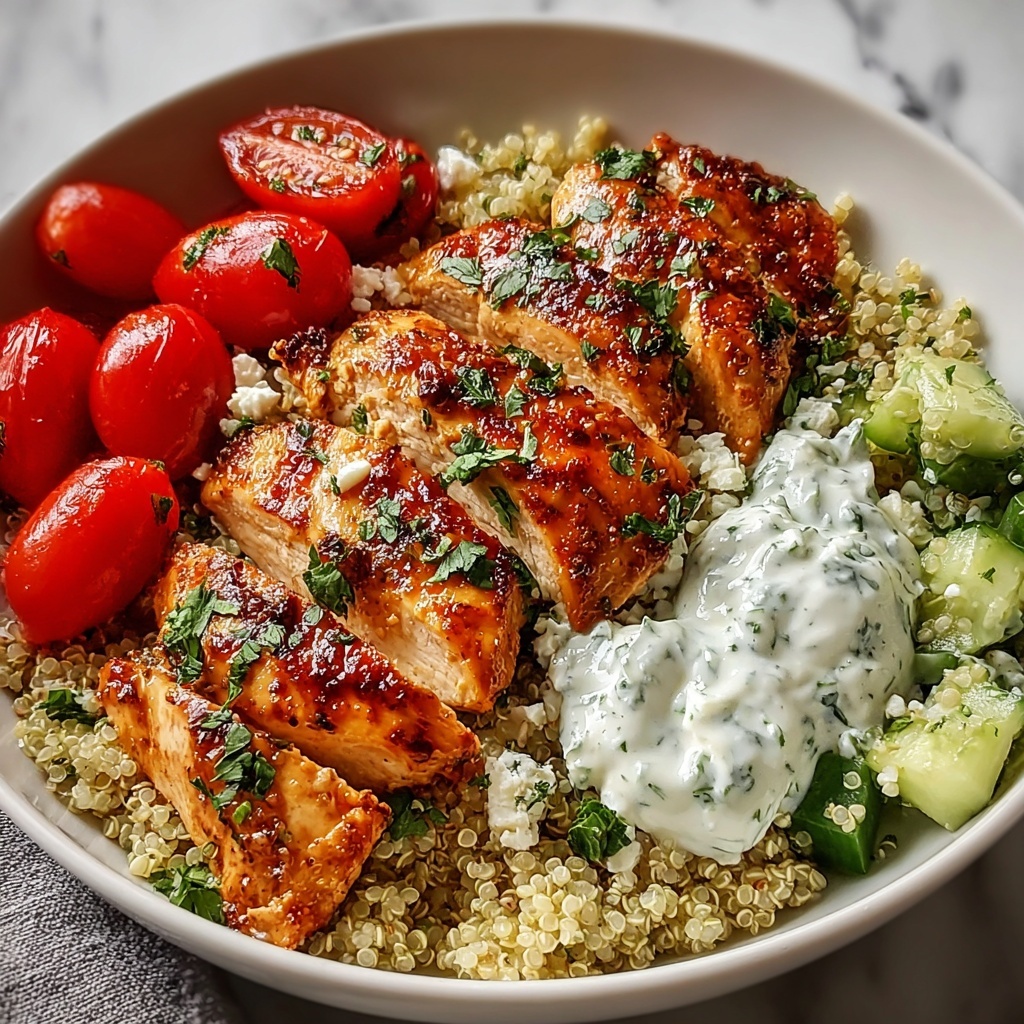 Greek Chicken Power Bowl Recipe - Recipe Image