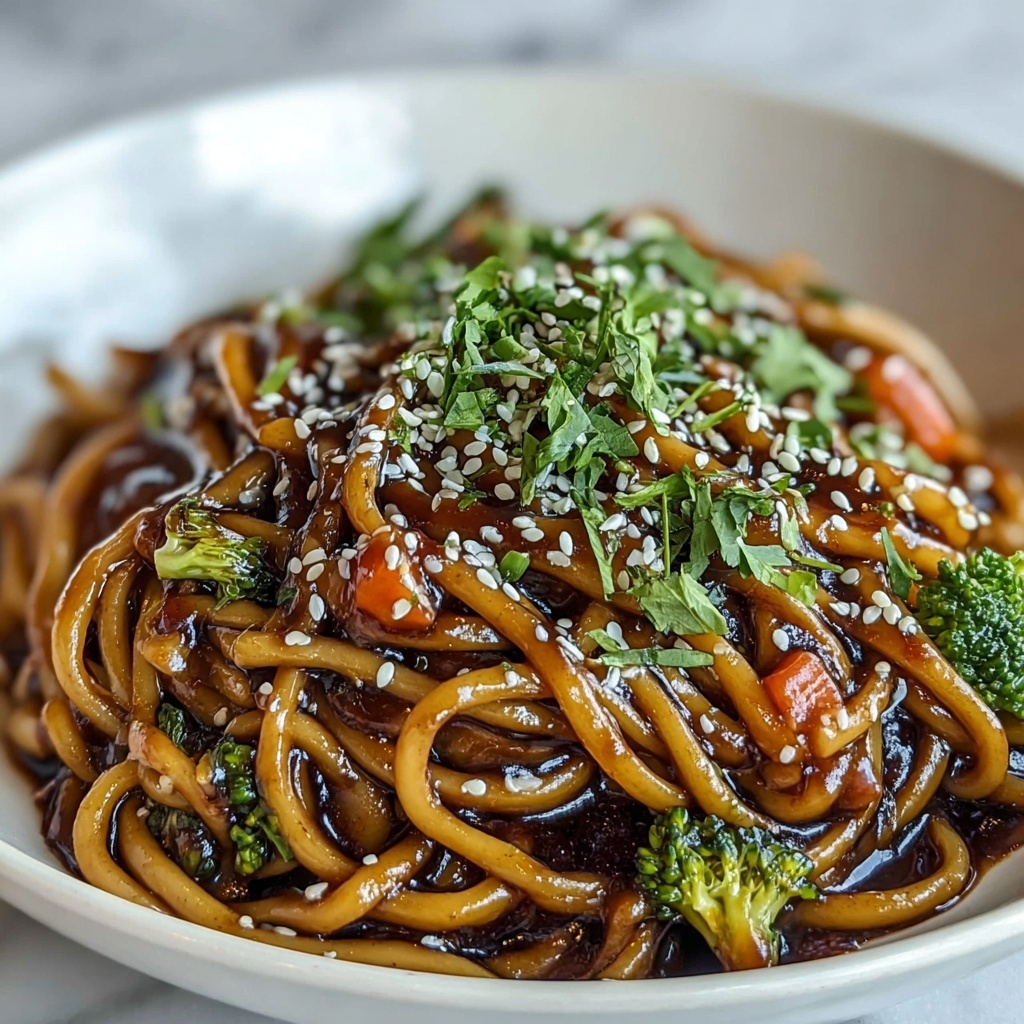 Asian Teriyaki Noodle Bowl Recipe - Recipe Image