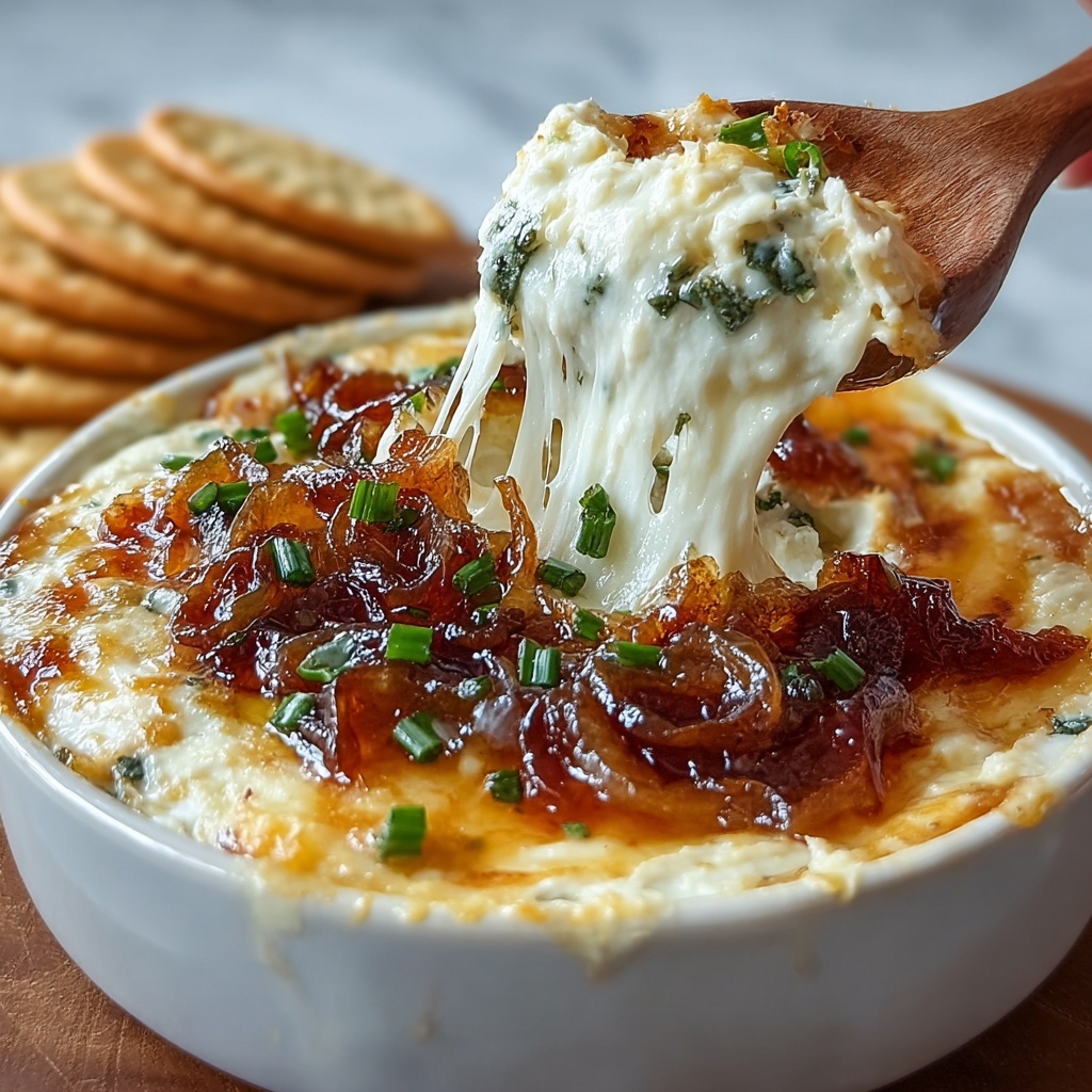 Smoked Gouda & Onion Dip Recipe - Recipe Image